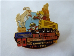 Disney Trading Pins  69981 DLR - Celebrate the Mountains - Big Thunder Mountain Railroad - Chip & Dale