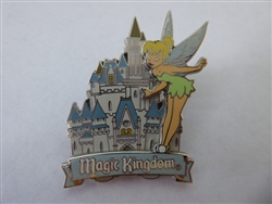 Disney Trading Pin  70034 WDW - Magic Kingdom - Tinker Bell with Cinderella Castle