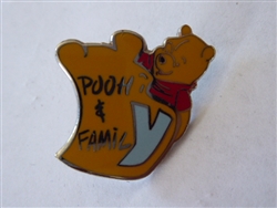 Disney Trading Pins 7008 JDS - Puzzle Series #10 (Y/Pooh & Family) Silver Prototype