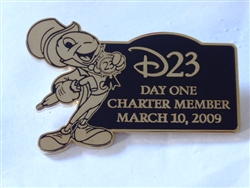 Disney Trading Pins 70465 D23 - Day One Charter Member