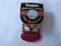 Disney Trading Pin 70482 Cast Exclusive - Matterhorn Bobsleds 50th Anniversary - Attraction