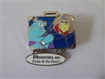 Disney Trading Pin 70611     TDR - Sulley & Roz - Vacation Package - Set D - From a 2 Pin Set - TDL