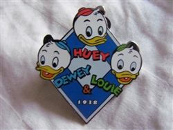 Disney Trading Pin 707: DS - Countdown to the Millennium Series #43 (Huey / Dewey / Louie)
