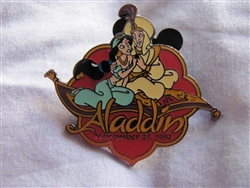 Disney Trading Pin 709: DS - Countdown to the Millennium Series #38 (Aladdin / Jasmine / Carpet)