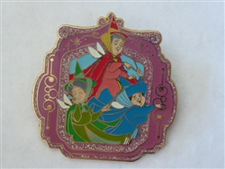 Disney Trading Pin 72153 DisneyStore.com - Fantasy Folk Series - Flora, Fauna & Merryweather