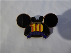 Disney Trading Pin  72227 Disney Pin Trading 10th Anniversary - Ear Hat
