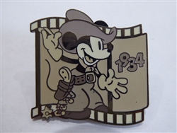 Disney Trading Pin Countdown to the Millennium Series #7 (Two Gun Mickey)