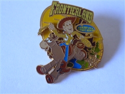 Disney Trading Pin   72677 Frontierland® Area - Woody and Bullseye