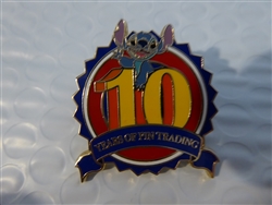 Disney Trading Pin Disney Pin Trading 10th Anniversary Stitch