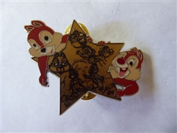 Disney Trading Pins  72928     DSF Character Star - Chip N Dale (Surprise)
