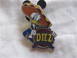 Disney Trading Pin 73017: WDW - 10th Pin Trading Anniversary Promotion - Donald