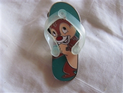 Disney Trading Pin 73096: Chip and Dale - Sandals / flip flops - 2 pin set - Dale only