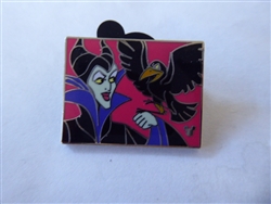 Disney Trading Pins 73302 DLR - 2009 Hidden Mickey Series - Villains with Pets - Maleficent and Diablo (Error)