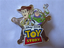 Disney Trading Pin  73378 DSF - Toy Story Woody and Buzz Lightyear