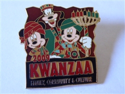 Disney Trading Pin  74143 Kwanzaa 2009 - Family, Community and Culture