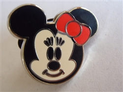 Disney Trading Pin Cute Characters - Faces  - Minnie Mouse