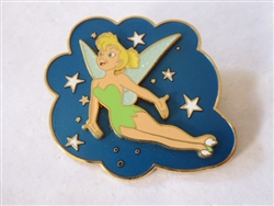 Disney Trading Pin  74352 WDI Tinker Bell - 3D - Blue background w/White Stars