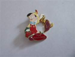 Disney Trading Pins  74396 DisneyStore.com - The Twelve Days of Christmas 2009 Set - Pinocchio - Three French Hens Only