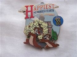 Disney Trading Pin 74736: Disneyland® Happiest Memories on Earth Collection - Chip and Dale