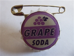 DMR - Disney/Pixar's Up - Ellie Badge - Grape Soda Bottle Cap