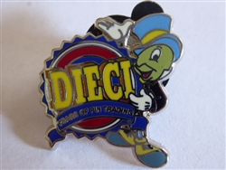 Disney Trading Pins 74970 DLR - Promotion - Disney Pin Trading 10th Anniversary - Jiminy Cricket