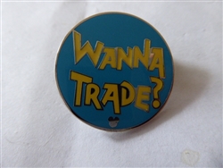 Disney Trading Pin 75154 WDW - 2010 Hidden Mickey Series - Pin Trading Phrases - Wanna Trade?