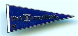 Disney Trading Pins Walt Disney World Pennant - Blue