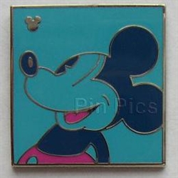 Disney Trading Pin Neon Mickey - Blue