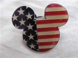 Disney Trading Pin 7562 DVC - Mickey Flag USA