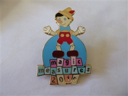 Disney Trading Pin 75649 DLR - Cast Member 2010 Magic Measures Pinocchio