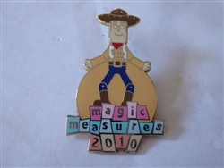 Disney Trading Pins 75650 DLR - Cast Member 2010 Magic Measures Woody