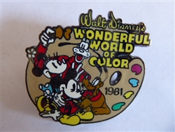 Disney Trading Pin 7585 100 Years of Dreams #33 - Walt Disney's Wonderful World of Color (1961)