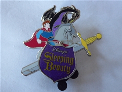 Disney Trading Pin  76513 Disney Store Europe - Sleeping Beauty (Maleficent Dragon & Prince Phillip) Sword Series