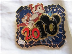 Disney Trading Pin  76542: White Glove - Dated 2010 - Chip and Dale