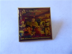 Disney Trading Pin    76650 The Walt Disney Company 2010 Annual Shareholders pin