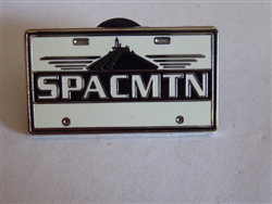 Disney Trading Pins Attraction Vehicle License Plate Frame (SPACMTN)