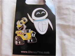 Disney Trading Pin 77147: Wall-E and Eve (2 Pin Set)