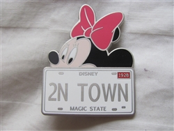 Disney Trading Pin 77297 Character License Plate - Mystery Series - Minnie Mouse