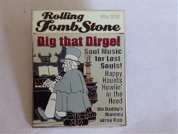 Disney Trading Pin  77331 DLR - Haunted Mansion® Magazines - Rolling Tomb Stone