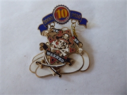 Disney Trading Pin 77332 DLR - Disney Pin Trading 10th Anniversary - Decade of Magical Trades - Ye Be Warned