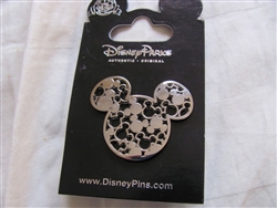 Disney Trading Pin 77334: Mickey Mouse Icon - Silver Cutouts