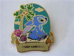 Disney Trading Pin  77610 Japan Disney Card Club Stitch Pin