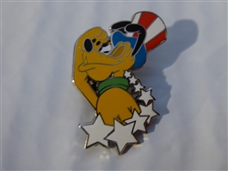 Disney Trading Pin  77766 Pluto with Uncle Sam Hat - Fourth of July