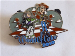 Disney Trading Pins  77808 DLR - World of Color 2010 - Buzz Lightyear and Woody