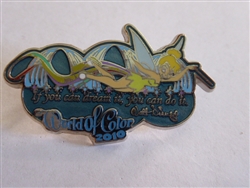 Disney Trading Pin 77816 DLR - World of Color 2010 - Framed Set (Tinker Bell Completer Pin ONLY)