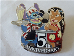 Disney Trading Pins  77973 DSF - 5th Anniversary - Lilo & Stitch