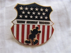 Disney Trading Pin 7860: WDW - Mickey Mouse Flag Shield