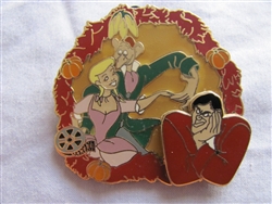 Disney Trading Pin 78621: Walt's Classic Collection - The Adventures of Ichabod and Mr. Toad (Ichabod, Katrina, and Brom Bones Pin Only)