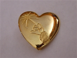 Gold Heart with Arm and Wand Variety Charity Pin