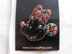 Disney Trading Pins 79399: Minnie Mouse - Jeweled Face